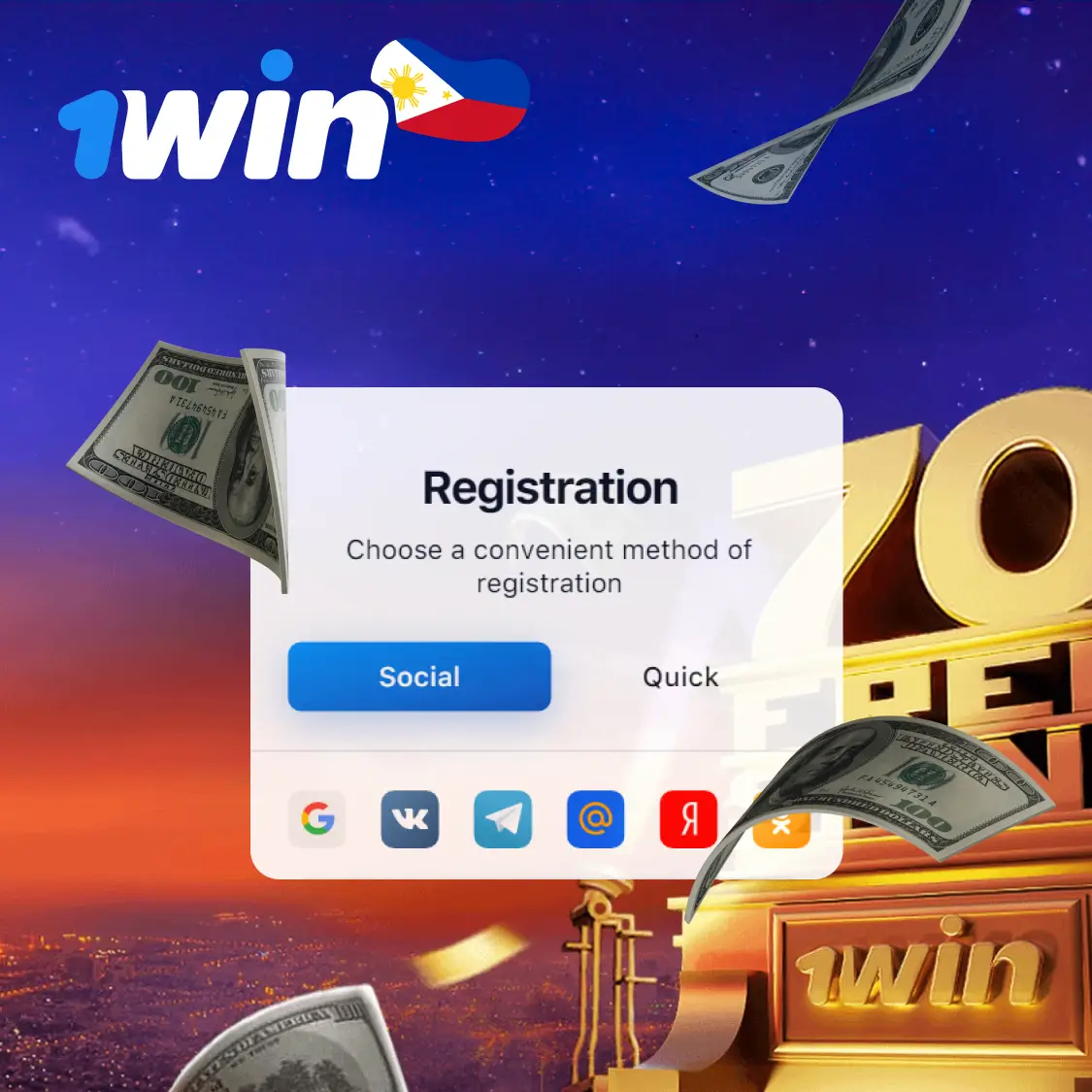 1win Registration